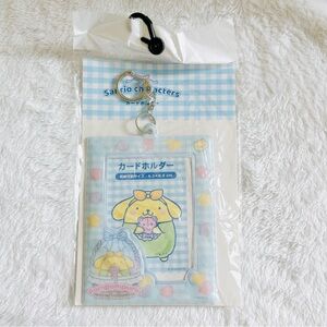 New Sanrio x Avail pompompurin baby basket kpop photo card holder